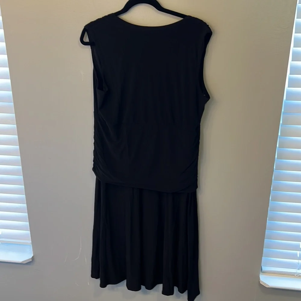 b-slim 2X black dress - Picture 2 of 2